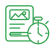 Get started immediately icon