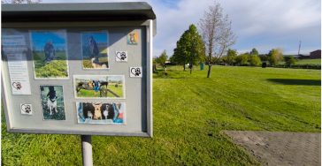 Mähroboter für unseren Hundeplatz in Welsleben