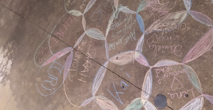 Free hugs, Smiles, Games and Rainbow circles on my way to Rome
