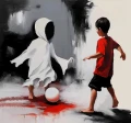 the ghost of the football field
