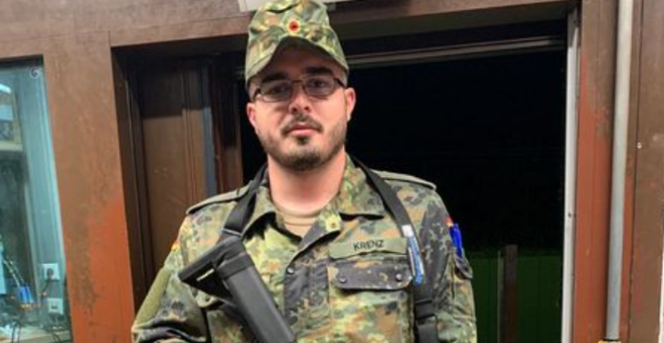 Soldat schwer Krank mit einer seltenen Krankheit