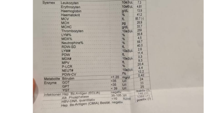 Hilfe für die Behandlung von Hepatitis B – für die Gesundheit einer Mutter