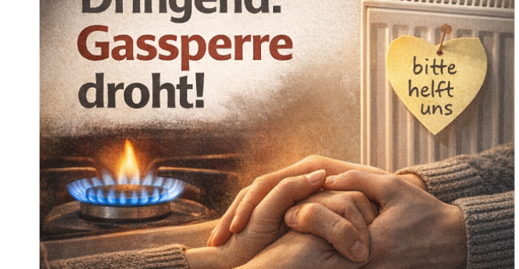 Letzte Mahnung – mir droht die Gasabschaltung