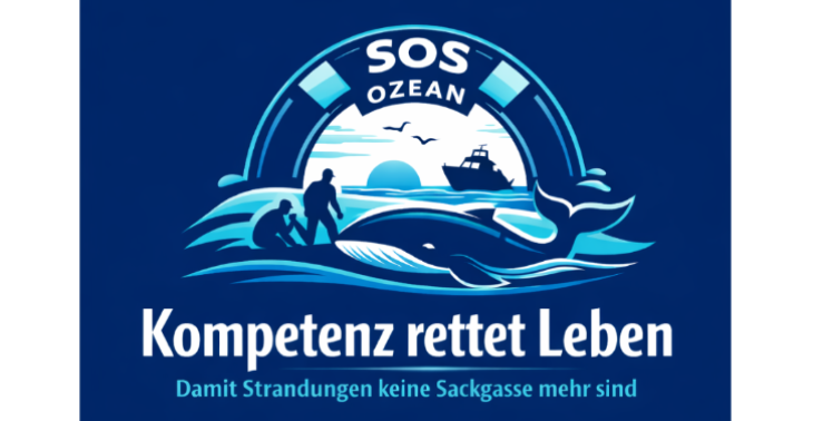 „SOS Ozean: Ihre Spende schenkt Walen eine zweite Chance.“