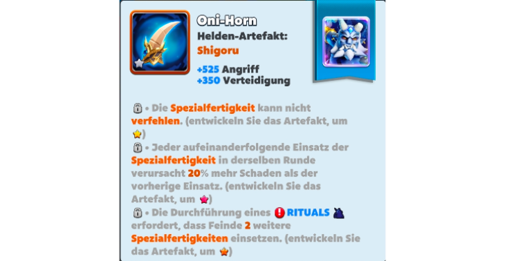 Help Loki for Shigoru Artifact