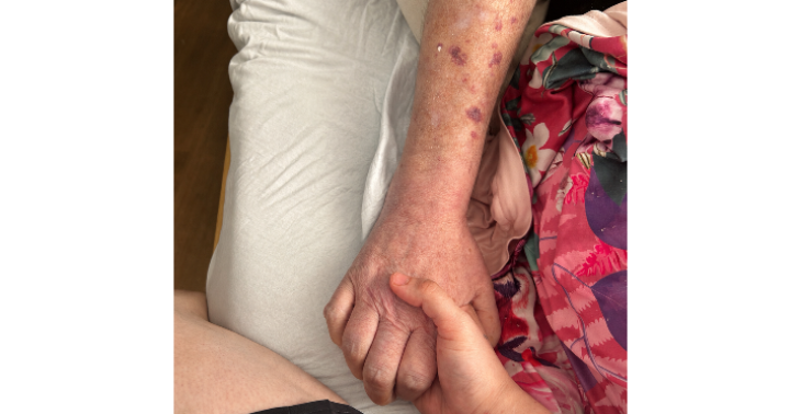 Nach dem Tod Ihres Mannes bracht Steffi unsere Hilfe