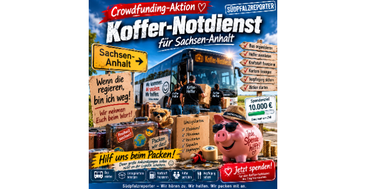 Unterstützt den Koffer-Notdienst für Sachsen-Anhalt!