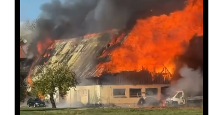 Hilfe nach Stallbrand